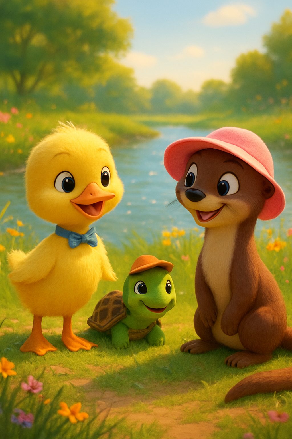 The Wibbly Wobbly Duckling's Big Splash