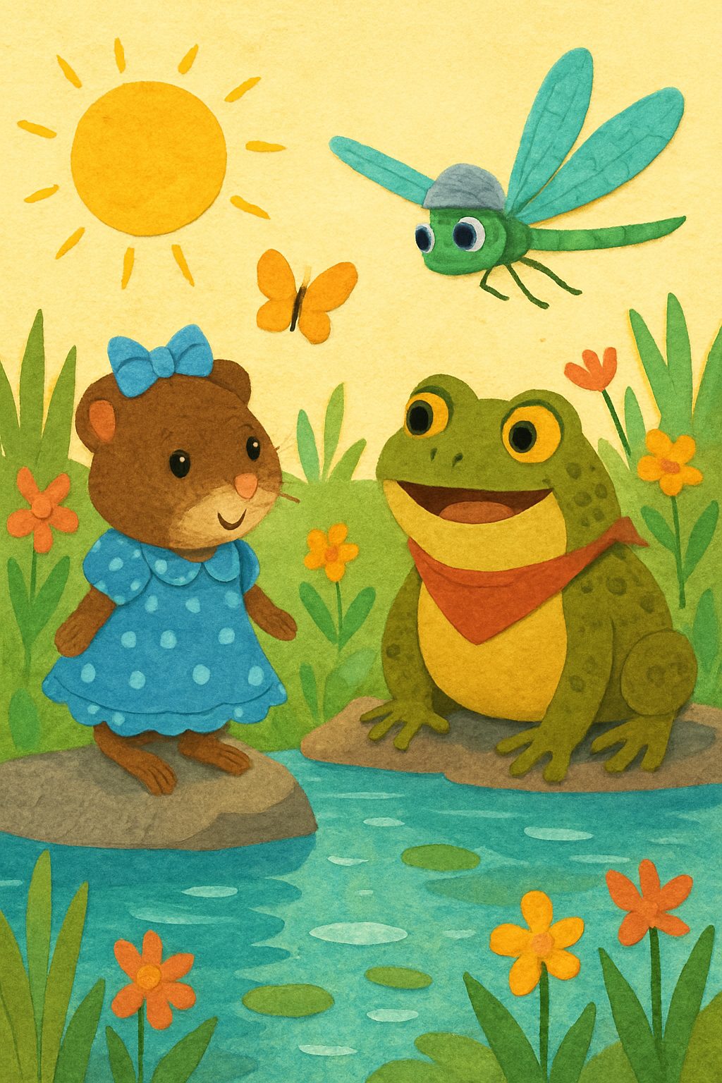 Dewdrop's Daring Splash