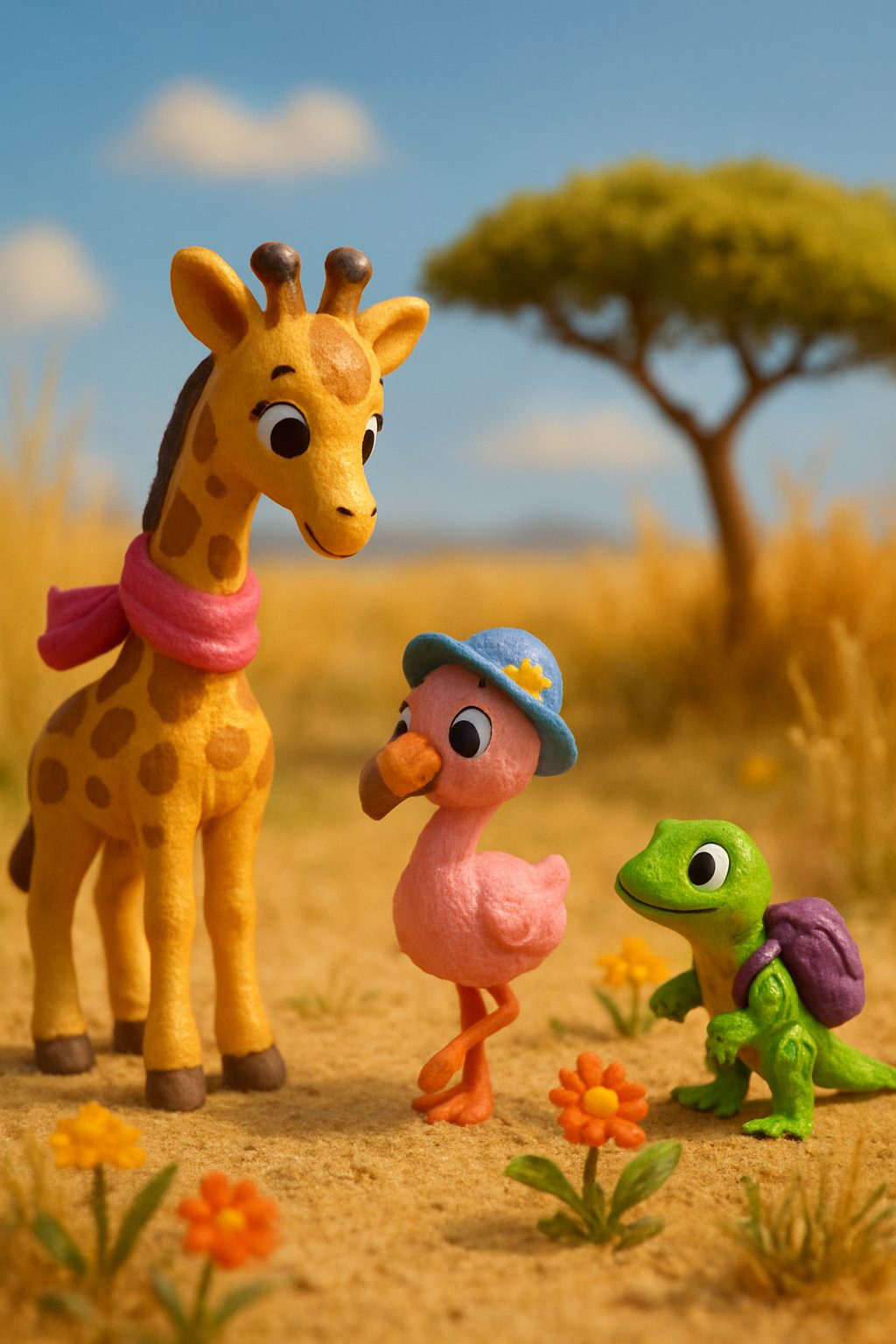 Gigi the Giraffe's Secret Snack