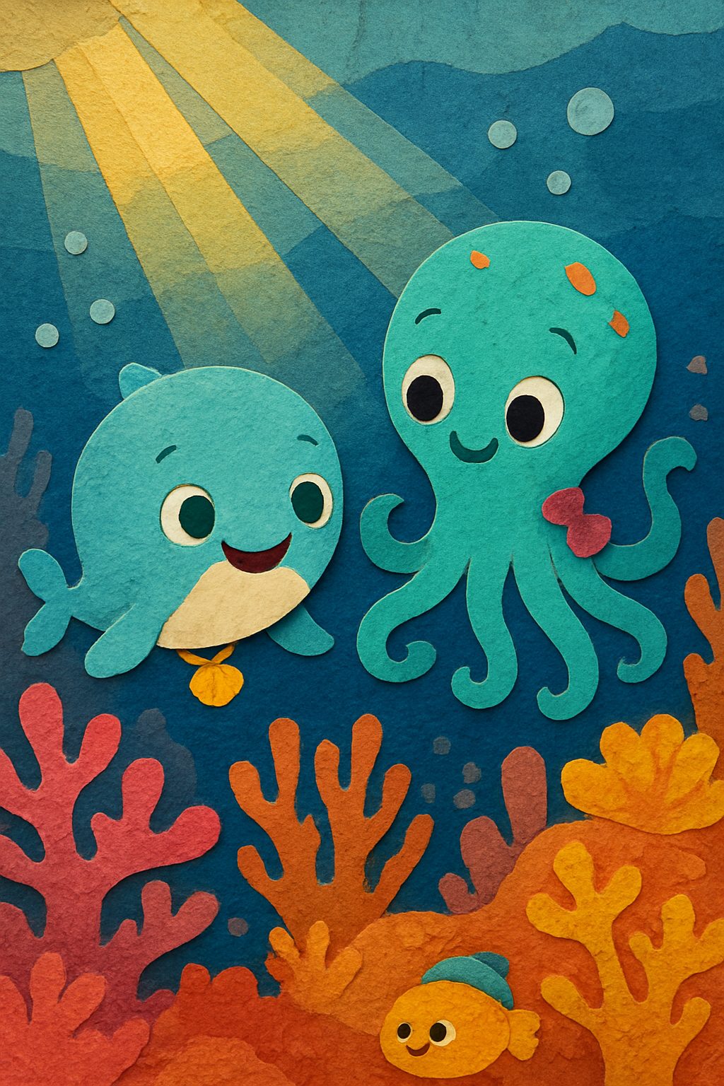 Pip the Baby Whale's Big Swim