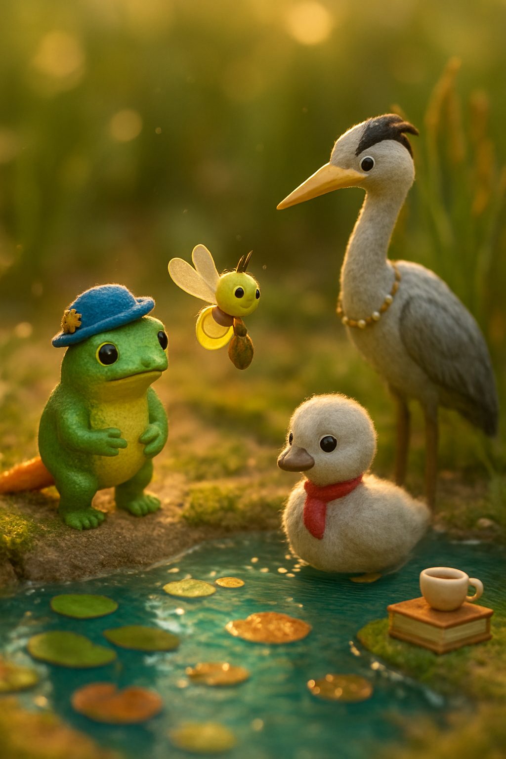 Pip the Newt and the Secret Pond