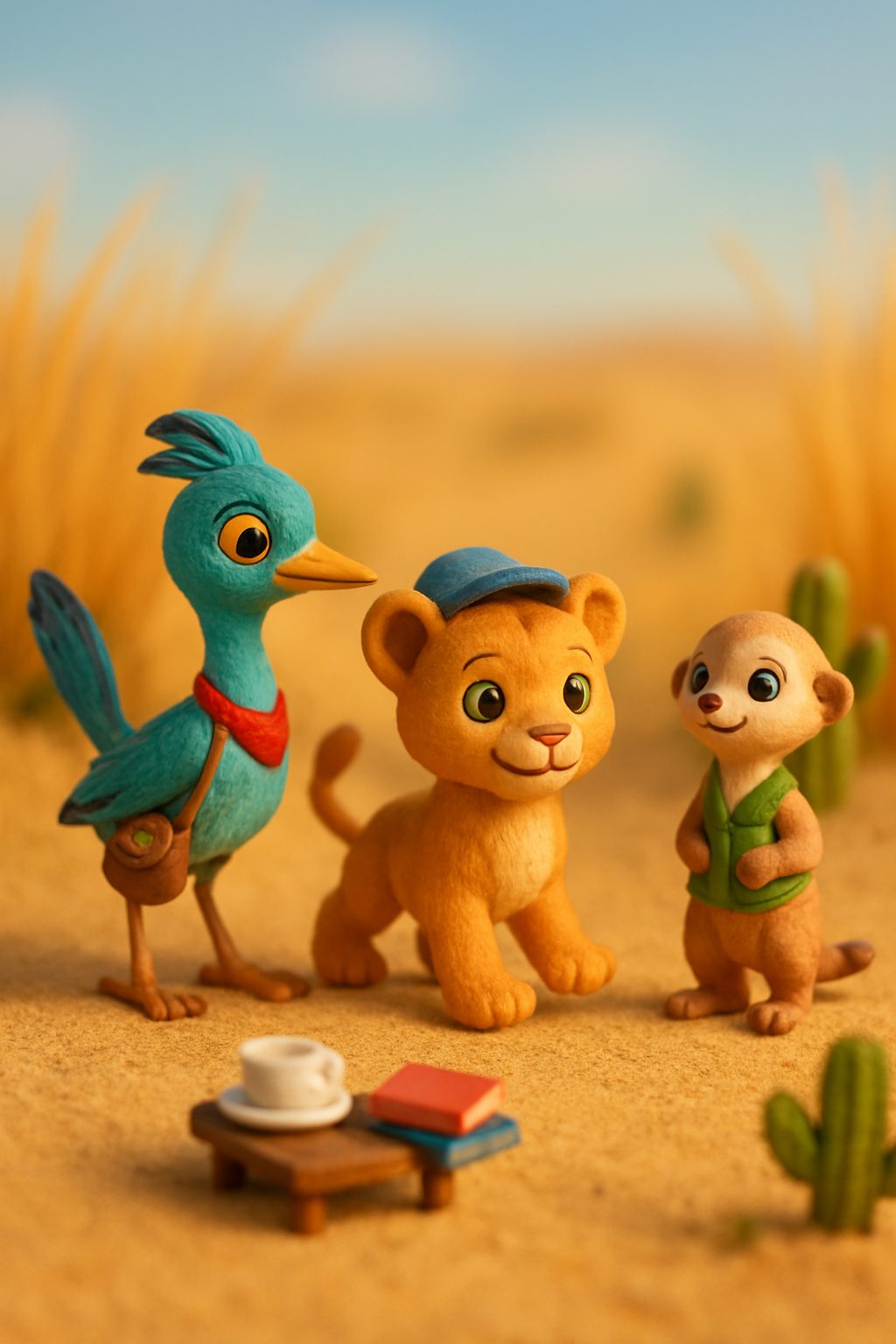 Cleo and the Topsy-Turvy Sandcastle