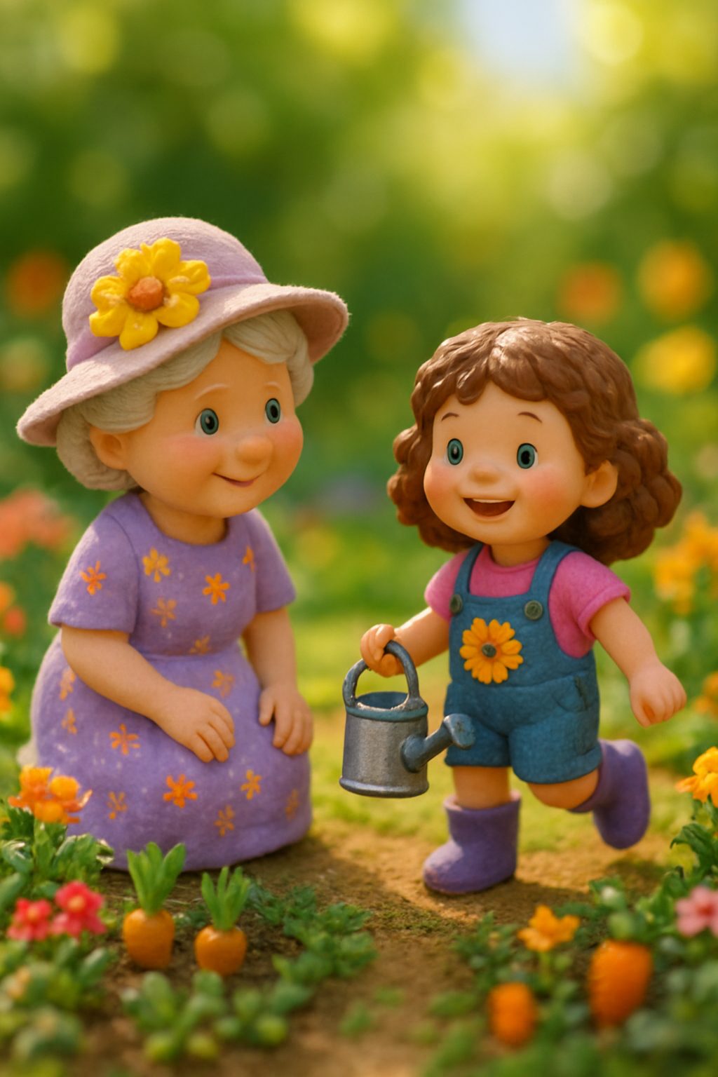 Grandma's Magical Vegetable Garden