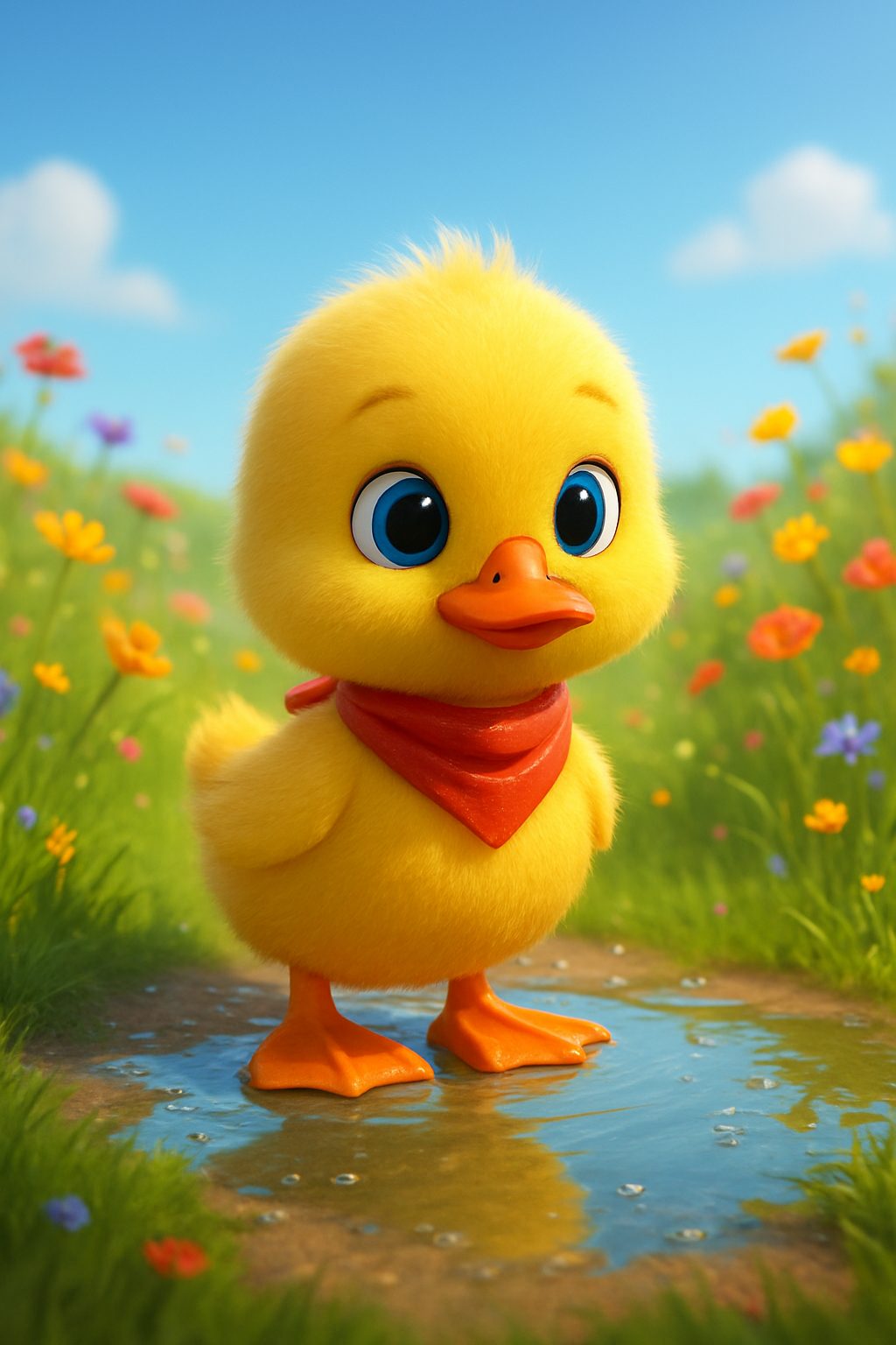 The Puddle Adventure: A Journey into the Upside-Down