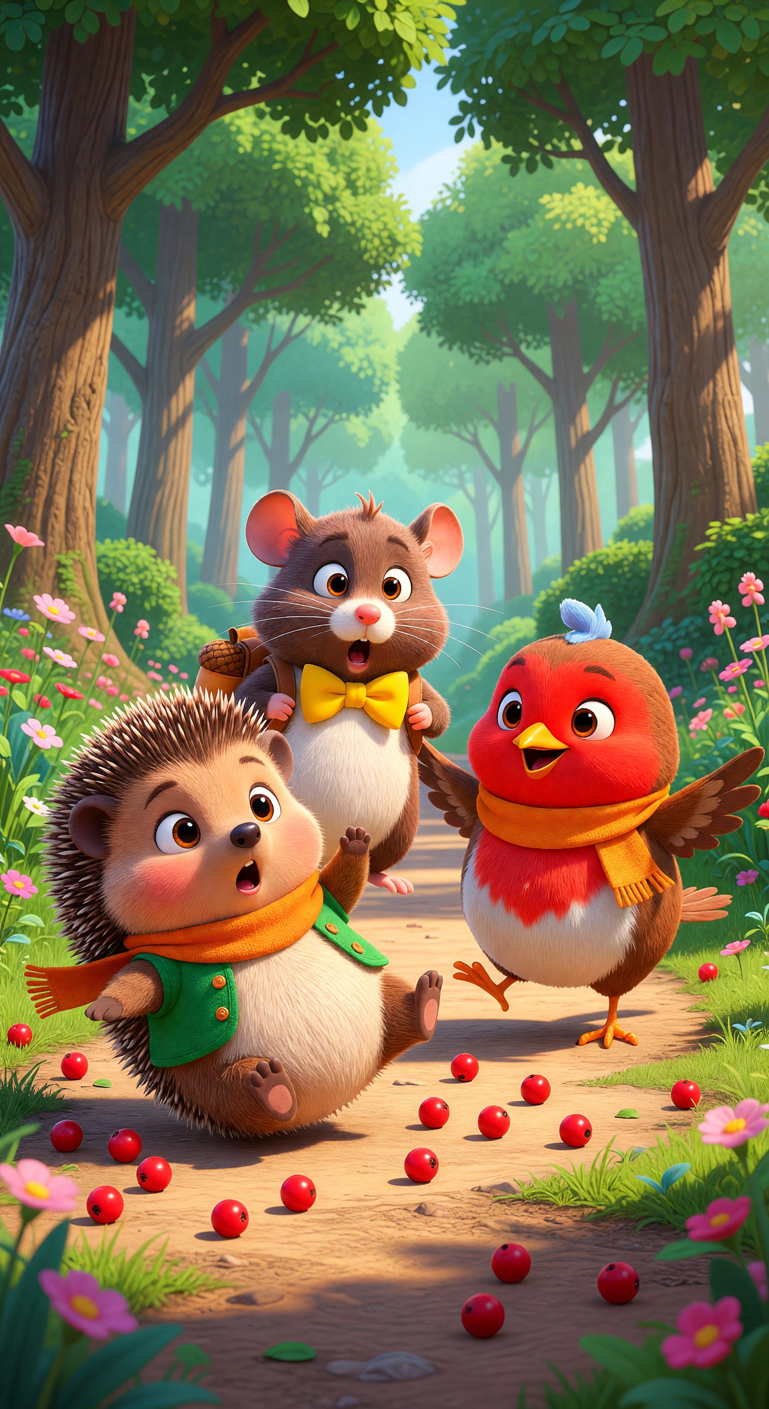 Cover image for Hazel's Berry Bounce Bonanza — Laughing together makes everything better