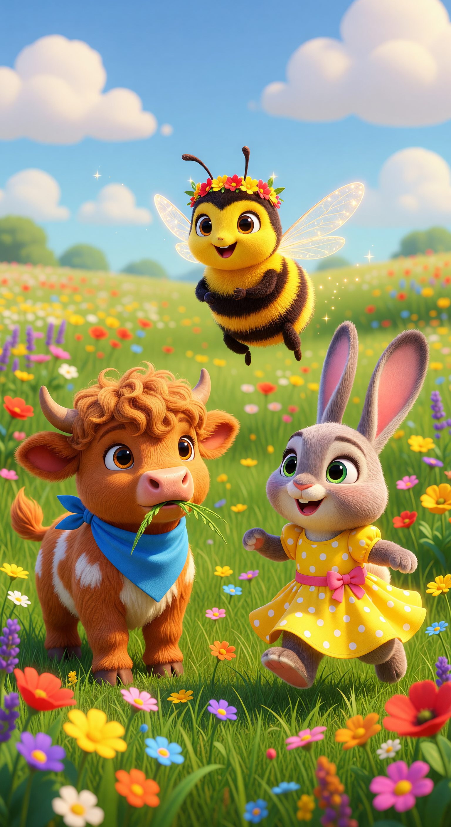 Cover image for Bella's Bumblebee Dance-Off — Even the smallest creatures can shine in their own special way.