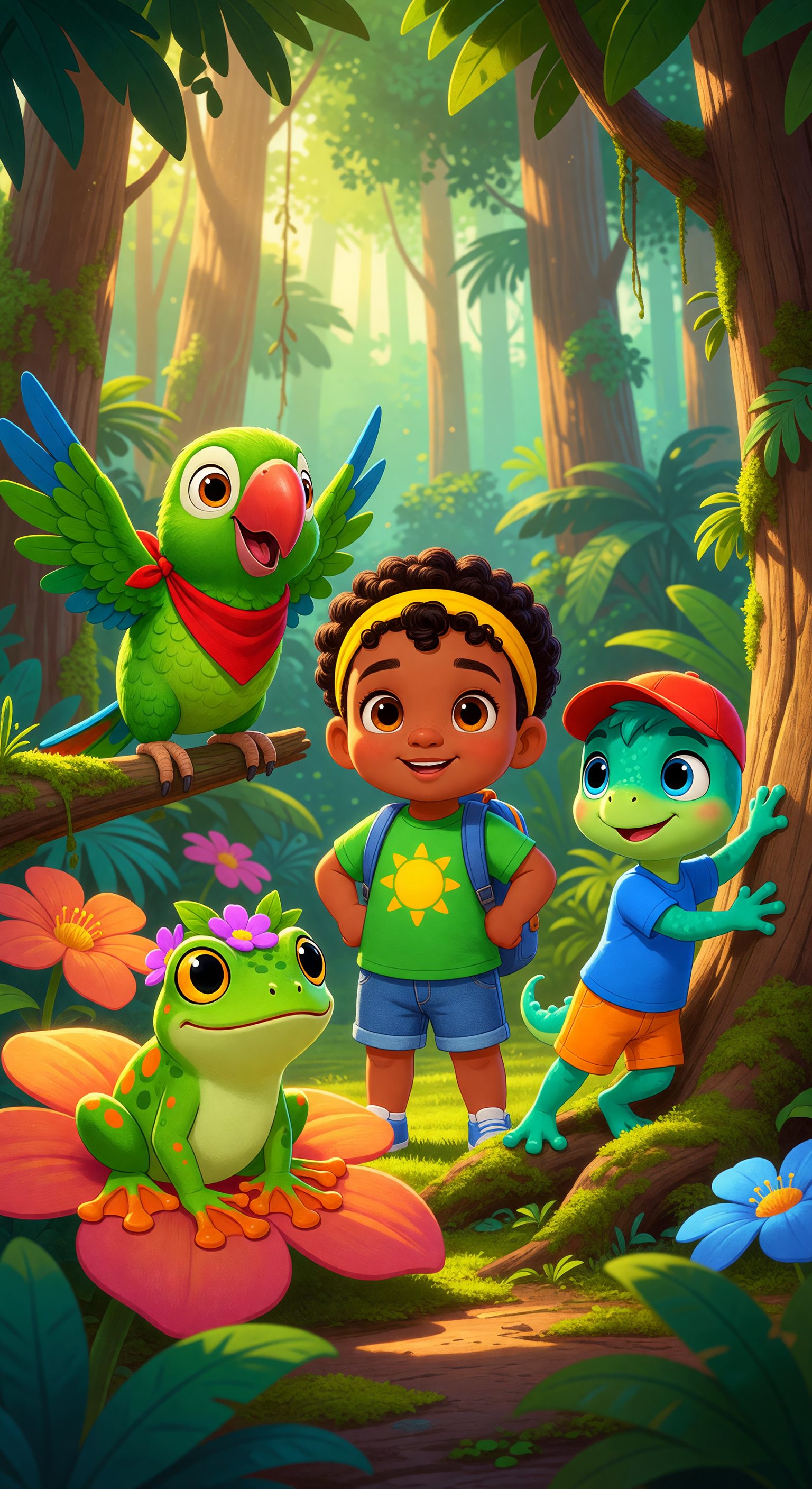 Cover image for Tari and the Jungle Melody Quest — Music can connect us all in magical ways.