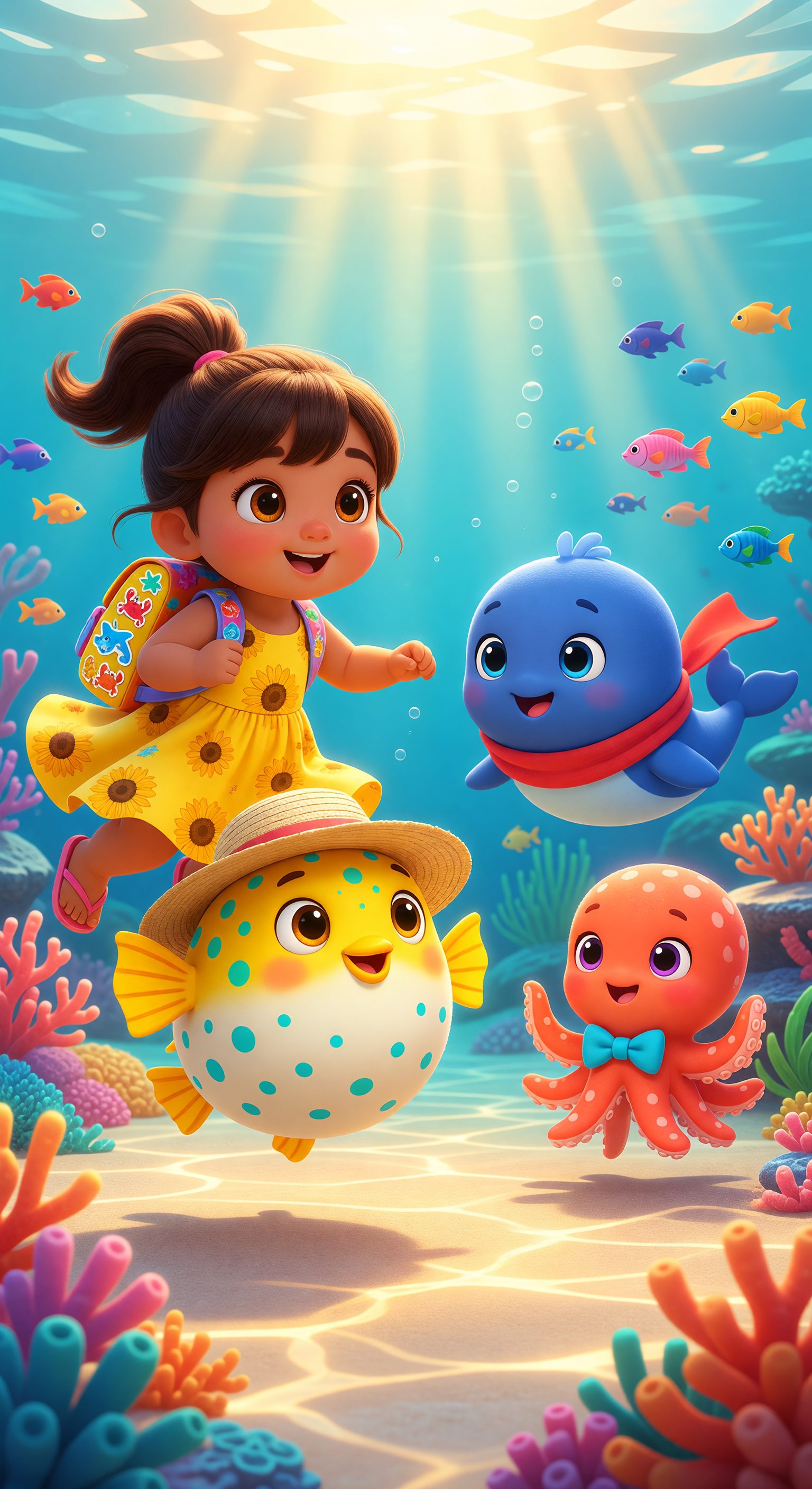 Cover image for Clara and the Great Coral Canvas — Sometimes, the best surprises come when you least expect them.