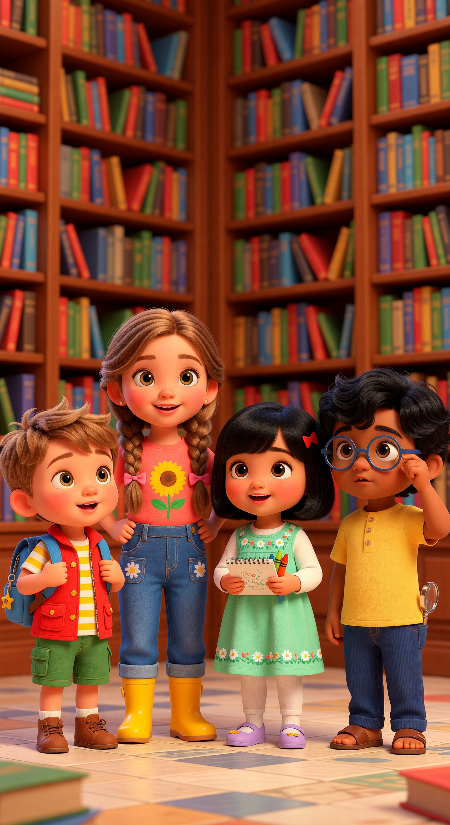 Cover for The Library Dragon