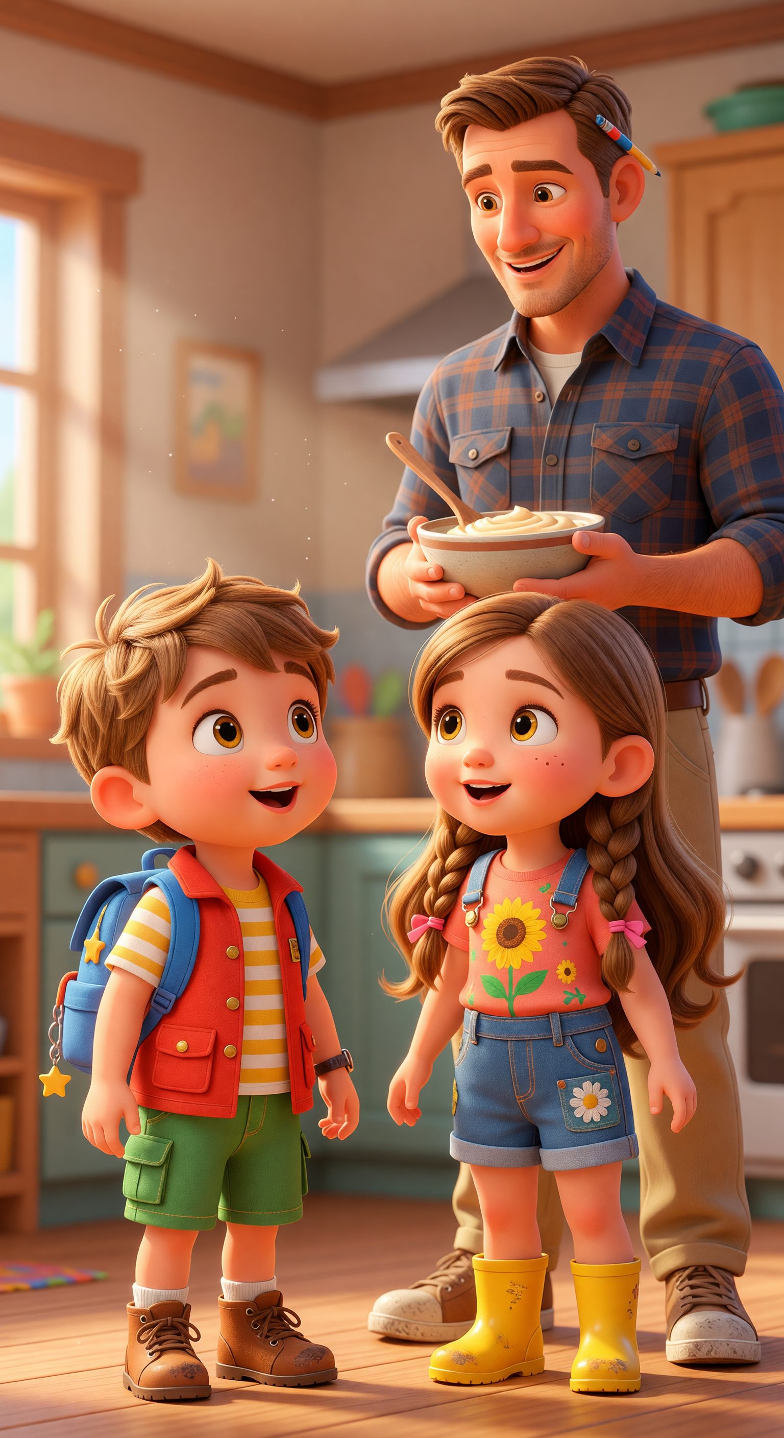 Cover for Dad's Pancake Disaster